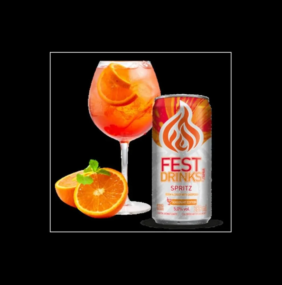 Fest Drinks by Itaipava lança bebida pronta no sabor Spritz sem glúten