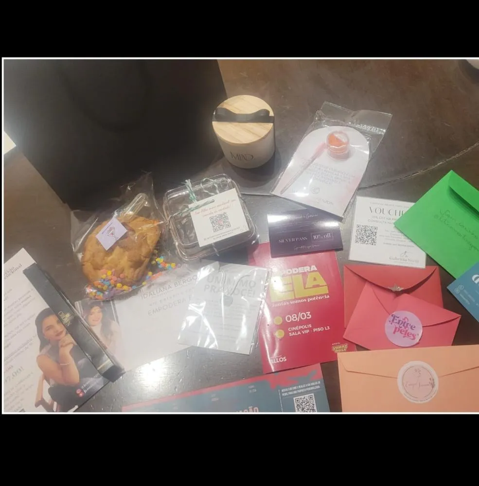 8 de março, Dia da Mulher, e já ganhei mimos do Shopping Estação!