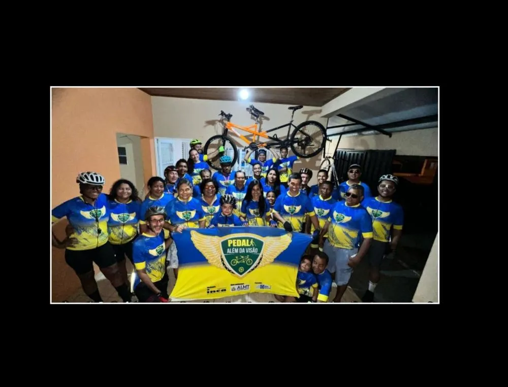 Pedal Além da Visão adquire uniformes e equipamentos novos e busca voluntários!