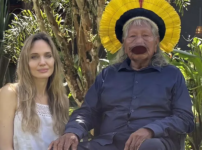 Saiba o que trouxe Angelina Jolie a Mato Grosso e por que sua visita é tão importante