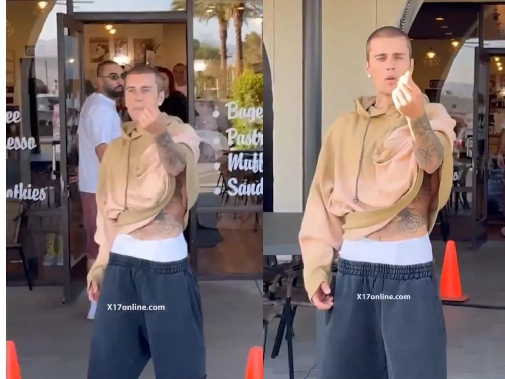 Justin Bieber se irrita com paparazzis e dispara: “Só se importam com dinheiro” O cantor acusou os fotógrafos de só se importarem com dinheiro após se incomodar com a presença deles em um café que ele estava com os amigos