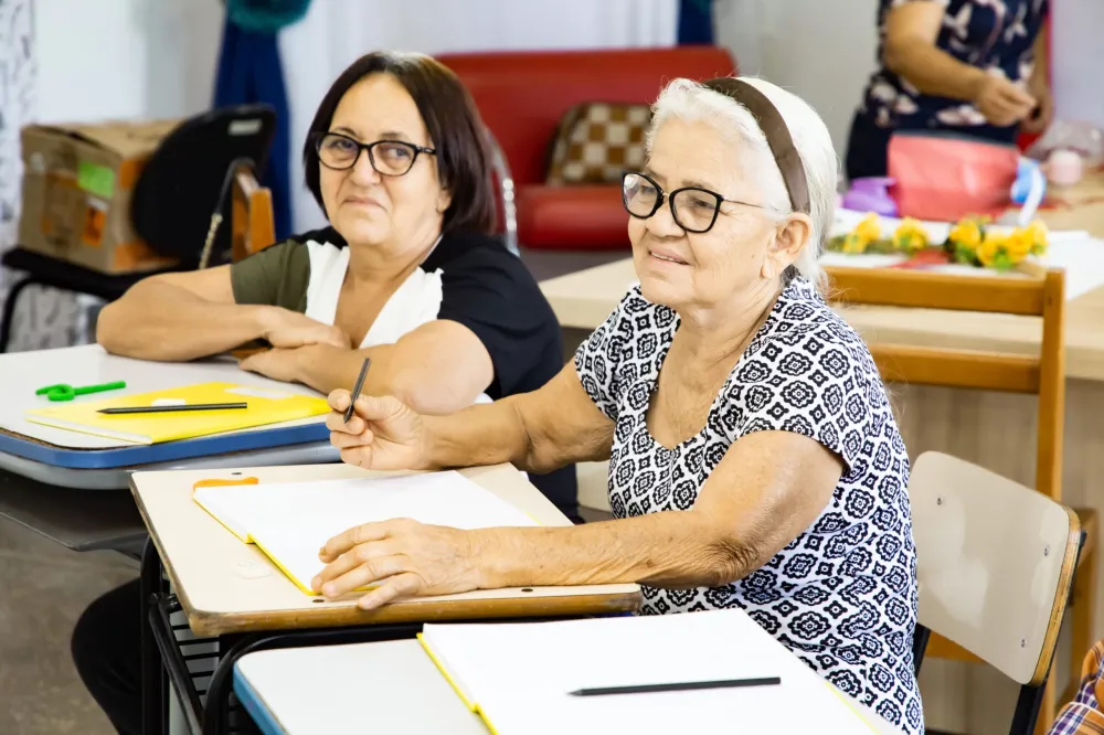 Assistência Social inicia nova turma de alfabetização na terceira idade