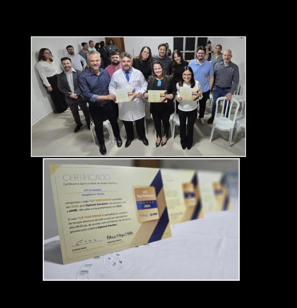 TOP PERFORMER: Hospital H.BENTO, se destaca por UTI de excelência em Mato Grosso e está entre os principais do país