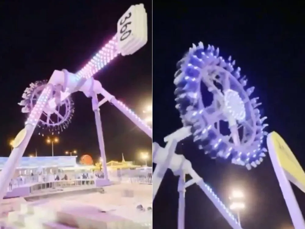 Mais de 20 pessoas ficam feridas após brinquedo de parque cair na Arábia Saudita Caso aconteceu na cidade de Taif, na noite desta quarta-feira (30/7)