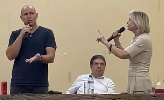 Abilio e Buzetti batem boca em reunião com empresários “Você me chamou de fantasma”, rebate Buzetti após críticas de Abilio sobre reforma tributária