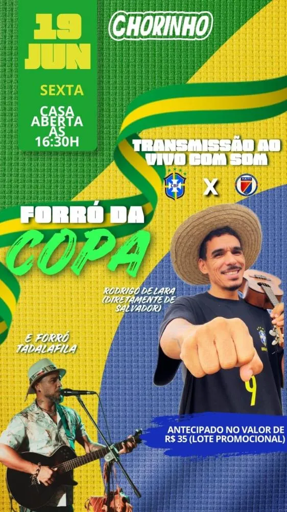 FORRO DO CHORINHO COM RODRIGO DE LARA