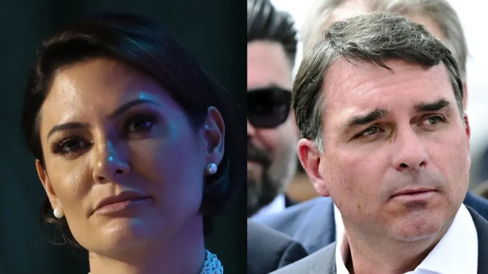 Entenda o atrito envolvendo Michelle e Flávio Bolsonaro