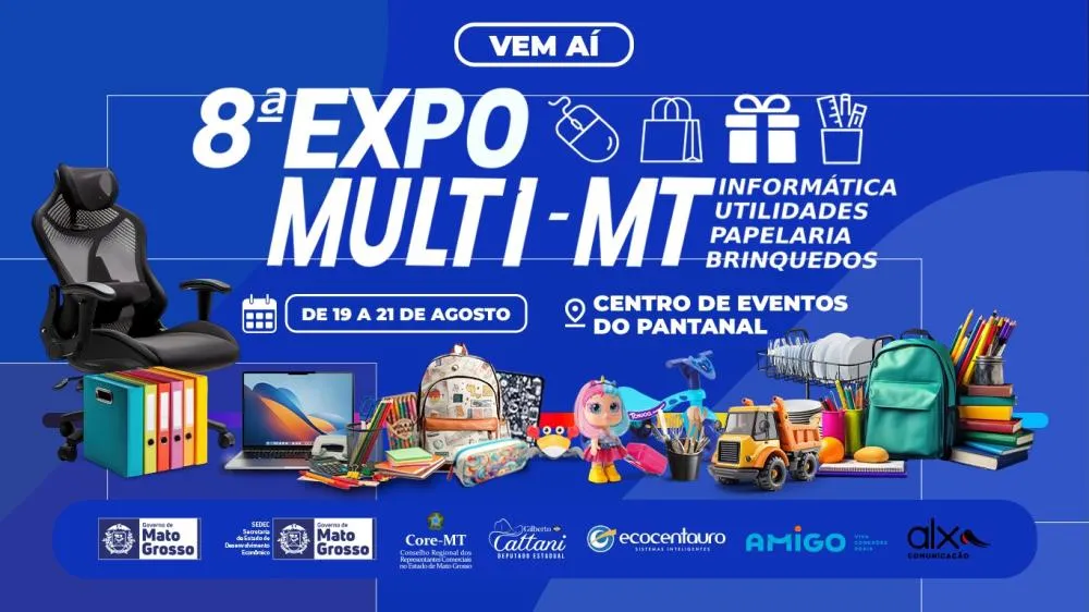 8º ExpoMulti - MT no Centro de Eventos Pantanal