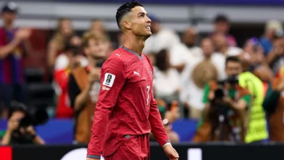 Cristiano Ronaldo se despediu da Copa do Mundo nas oitavas de final Zhizhao Wu/Getty Images