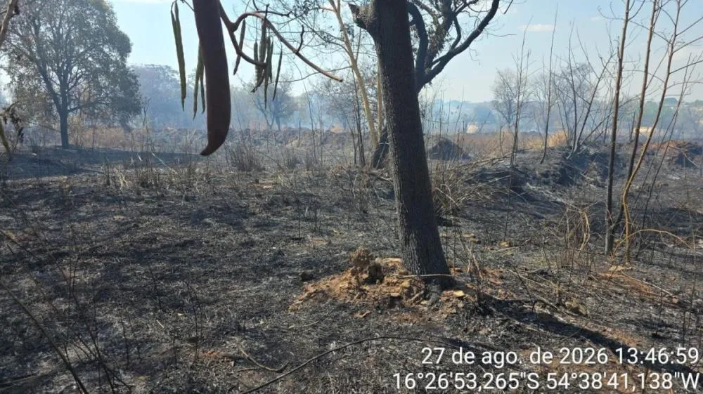 Homem provoca incêndio ao tentar furtar fios de cobre em MT