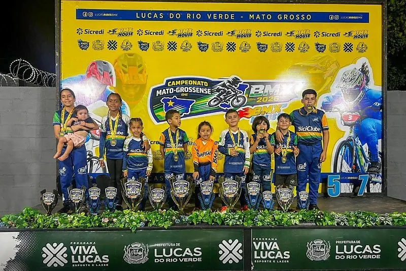 Biciclube Rio Claro conquista três ouros no Campeonato Estadual de BMX em Lucas do Rio Verde/MT