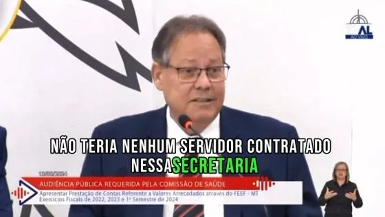 Secretário de Saúde culpou governador: "Se eu pudesse todos seriam efetivos"