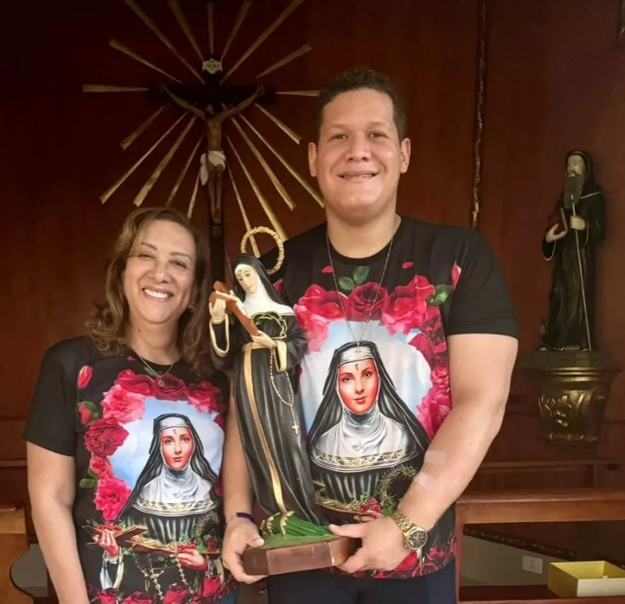 22 de maio Dia de Santa Rita , dia 13, hoje, começam as comemorações, e a FÉ comanda a programação: