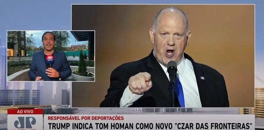Trump indica Tom Homan como novo ‘czar das fronteiras’